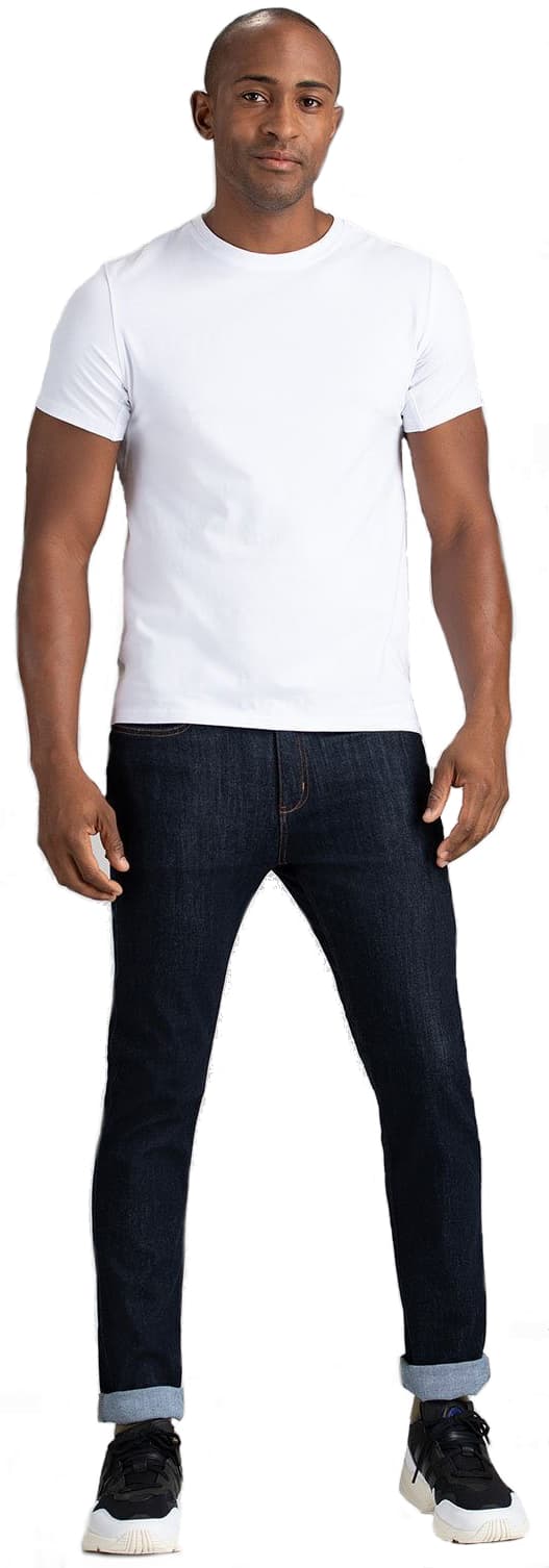 Product gallery image number 3 for product Performance Denim 30" Inseam Slim Pant - Men's