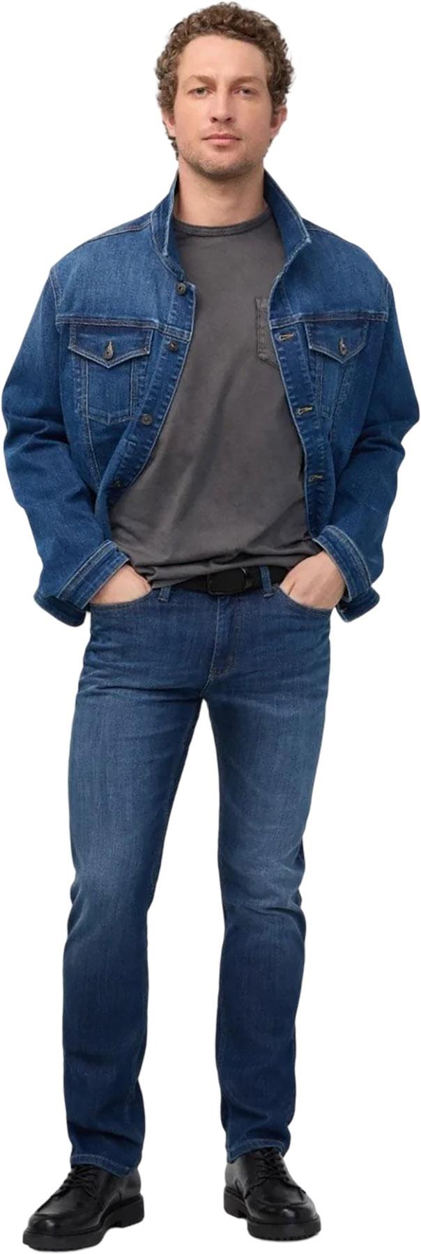 Product gallery image number 4 for product Performance Denim Slim Straight Jeans - Men's