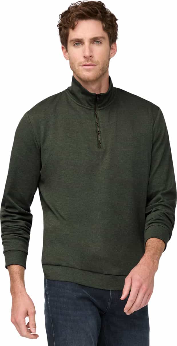 Product image for Performance Quarter Zip Flannel Pullover - Men's