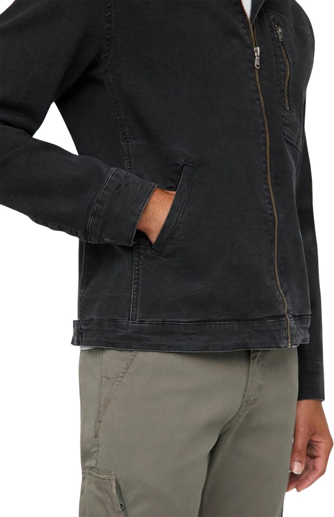 Product gallery image number 4 for product Manteau utilitaire en toile extensible - Homme