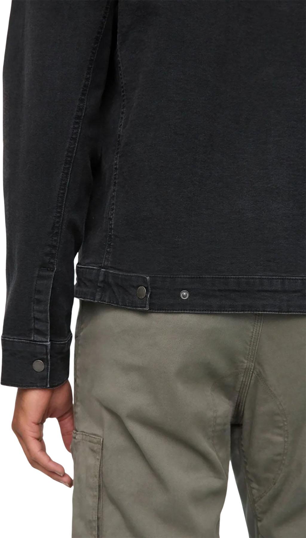 Product gallery image number 5 for product Manteau utilitaire en toile extensible - Homme