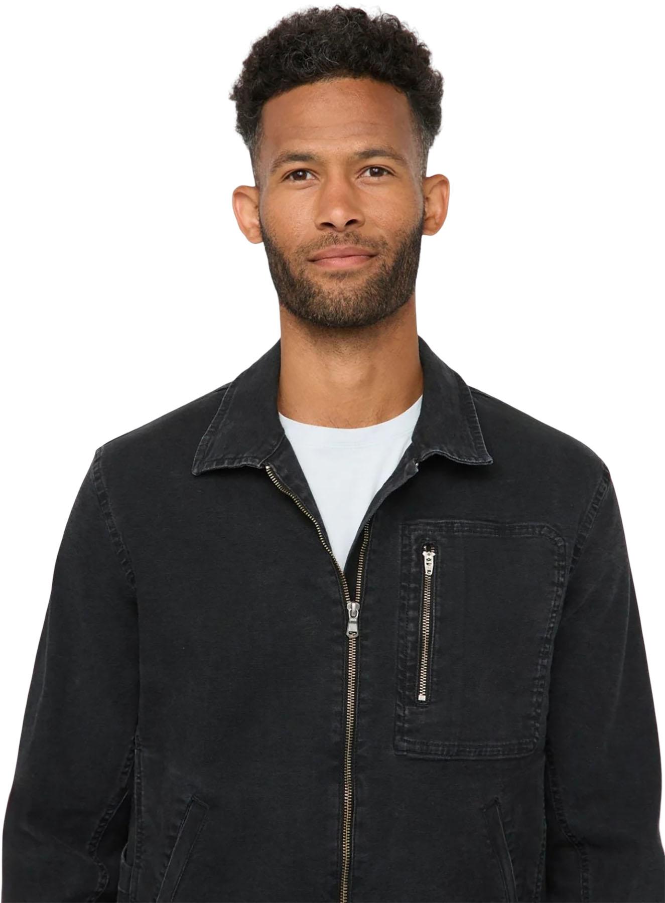 Product gallery image number 6 for product Manteau utilitaire en toile extensible - Homme