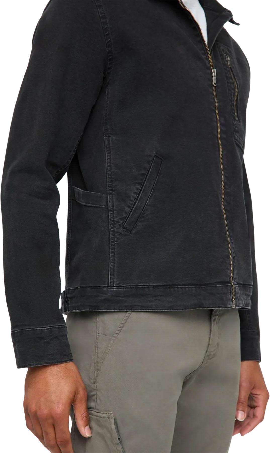 Product gallery image number 7 for product Manteau utilitaire en toile extensible - Homme