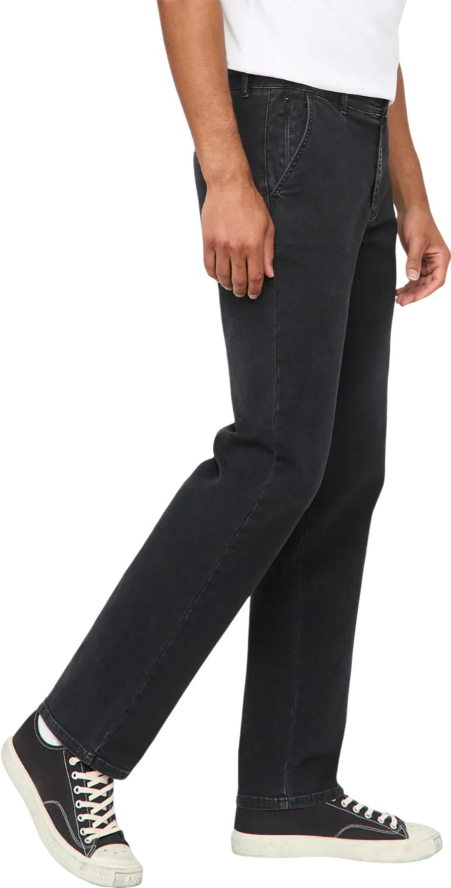 Numéro de l'image de la galerie de produits 5 pour le produit Pantalon chino droit coupe décontractée en toile extensible - Homme
