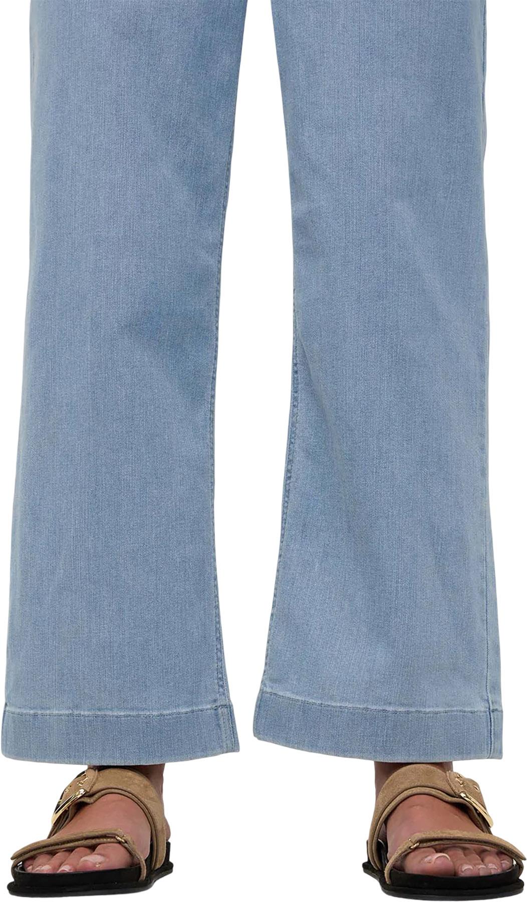 Product gallery image number 4 for product Performance Denim Short Sleeve Jumpsuit - Women's