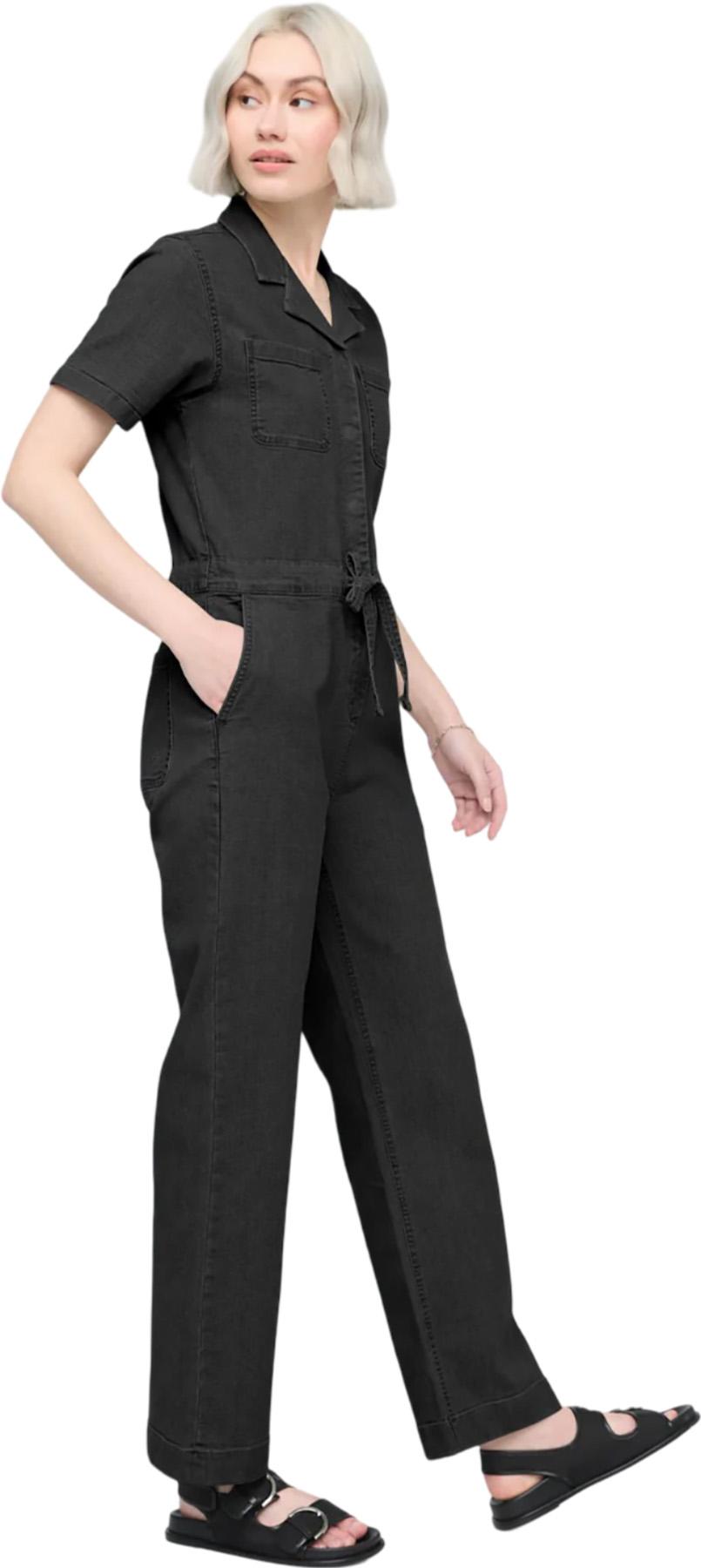 Product gallery image number 5 for product Stretch Canvas Girlfriend Jumpsuit - Women's