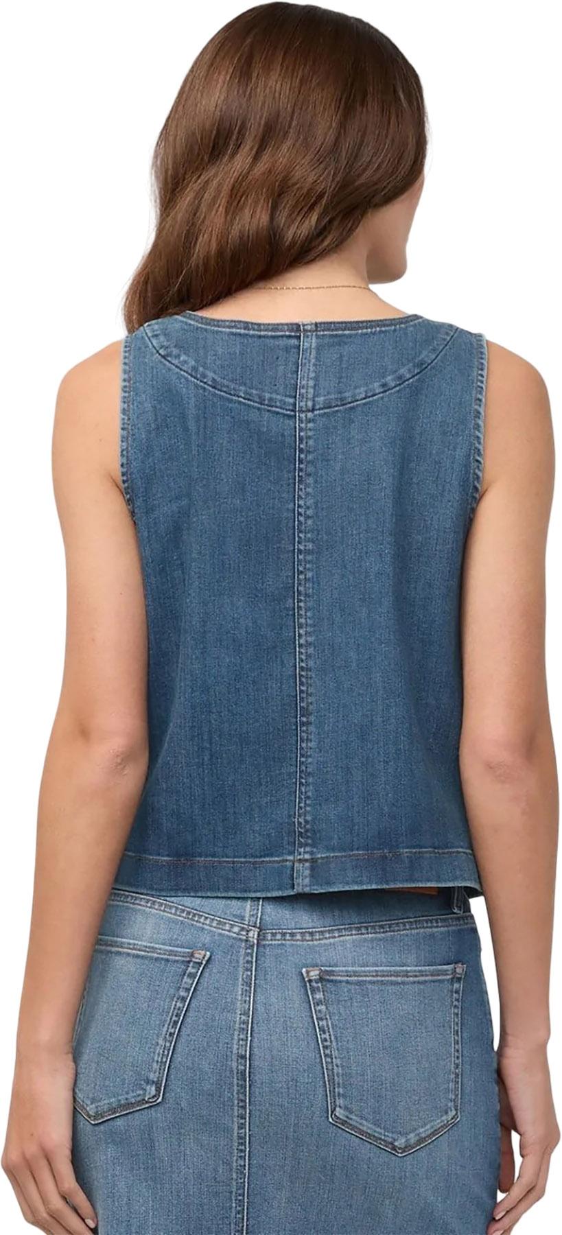 Numéro de l'image de la galerie de produits 4 pour le produit Veste à glissière avant Performance Denim - Femme