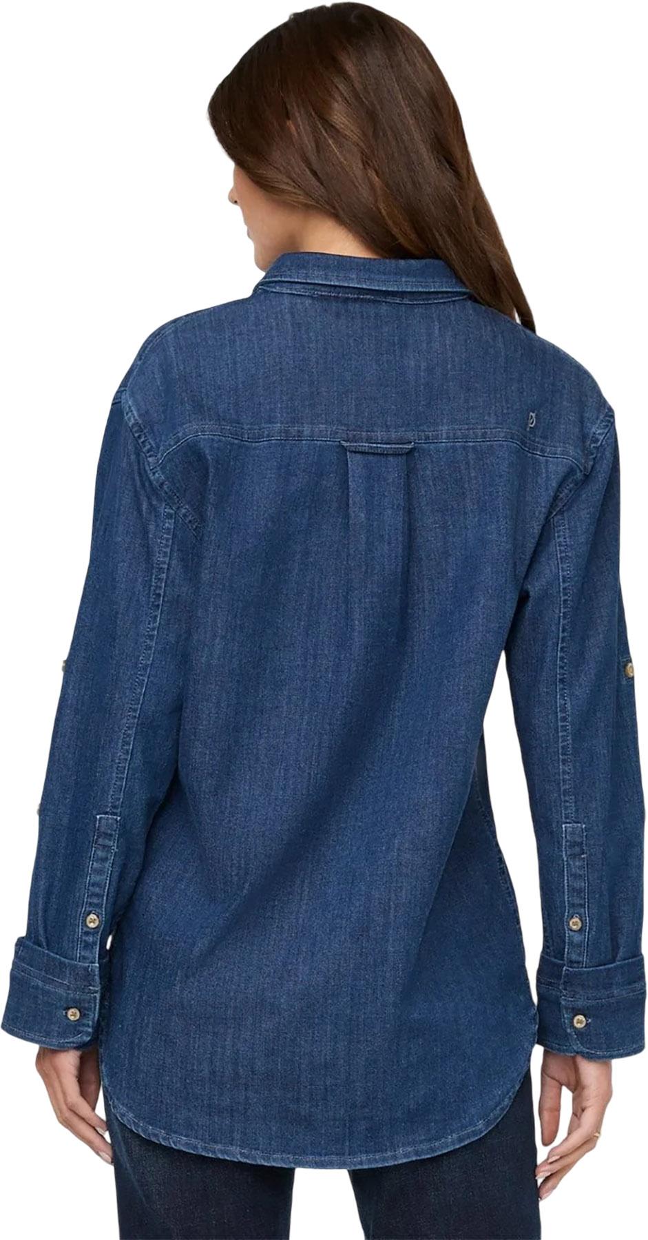 Numéro de l'image de la galerie de produits 5 pour le produit Chemise boutonnée décontractée Performance Denim Lite - Femme