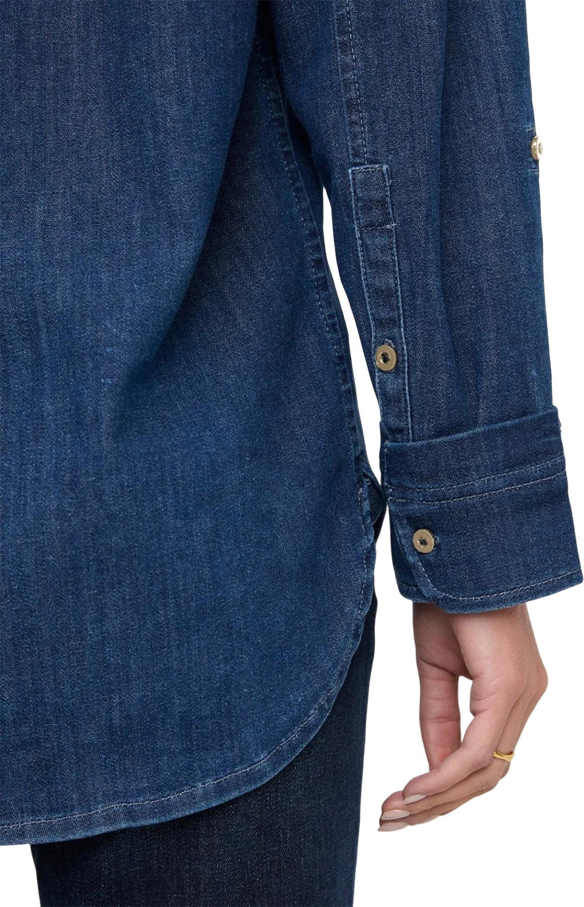 Numéro de l'image de la galerie de produits 2 pour le produit Chemise boutonnée décontractée Performance Denim Lite - Femme