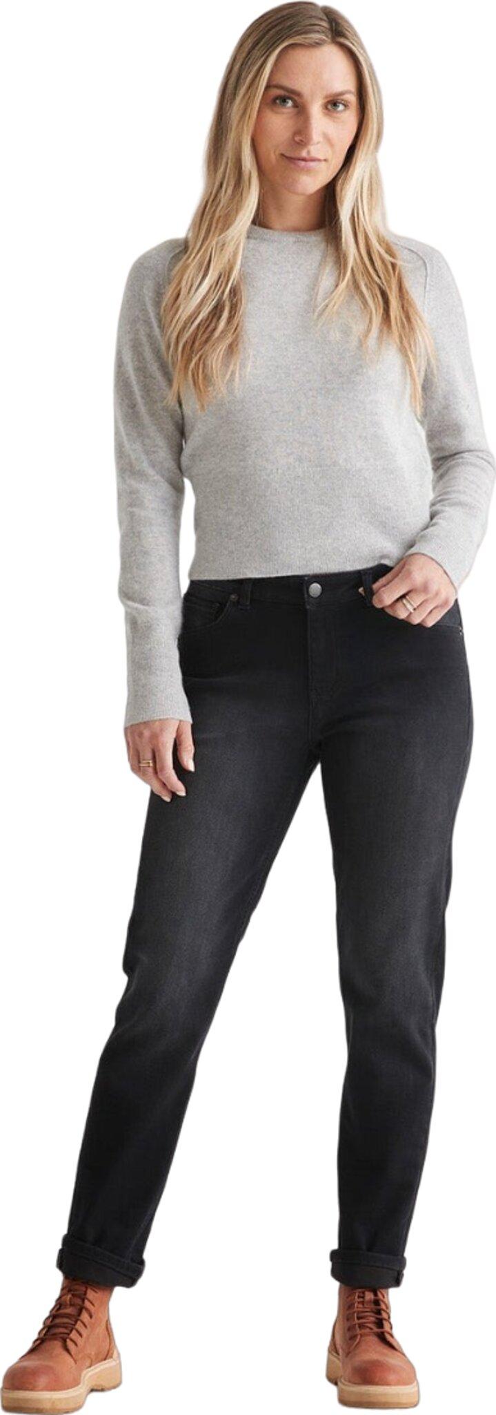 Numéro de l'image de la galerie de produits 3 pour le produit Jean Girlfriend en denim Fireside - Femme