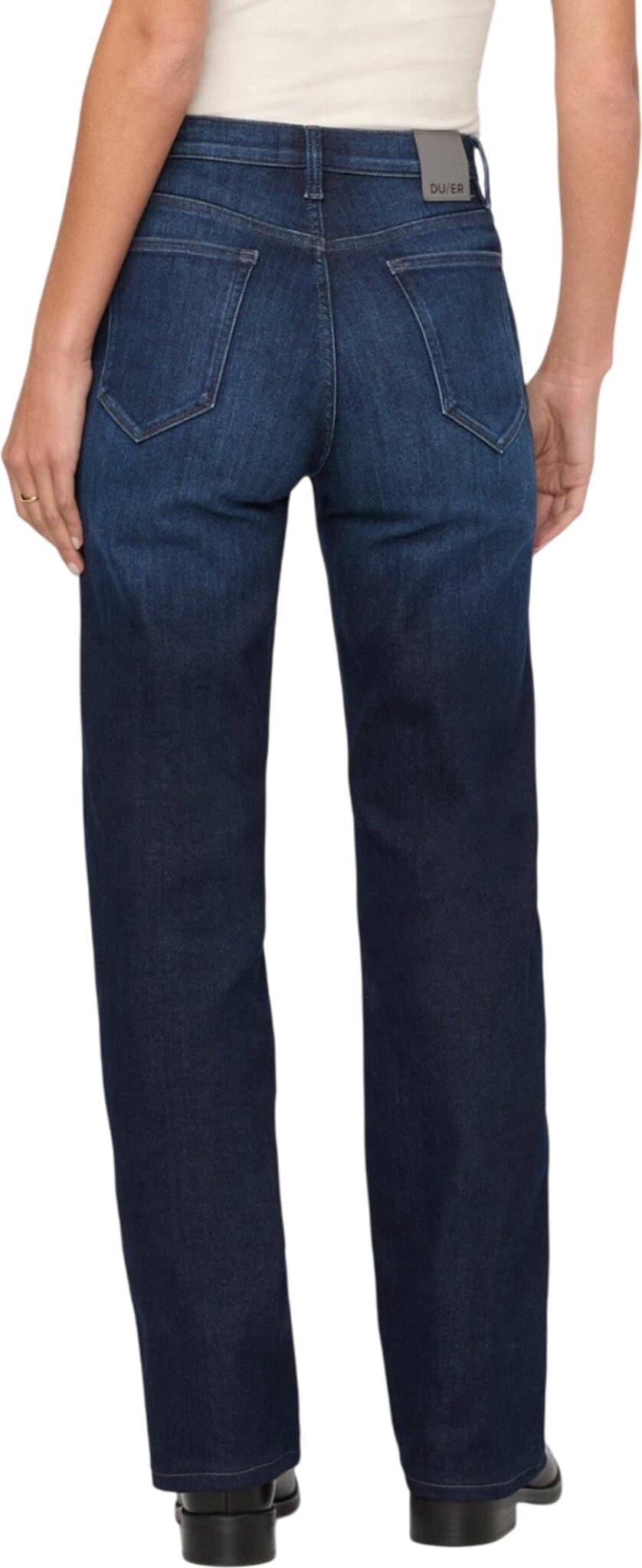 Product gallery image number 6 for product Tech Fleece Denim High Rise Straight Leg Jeans - Women's