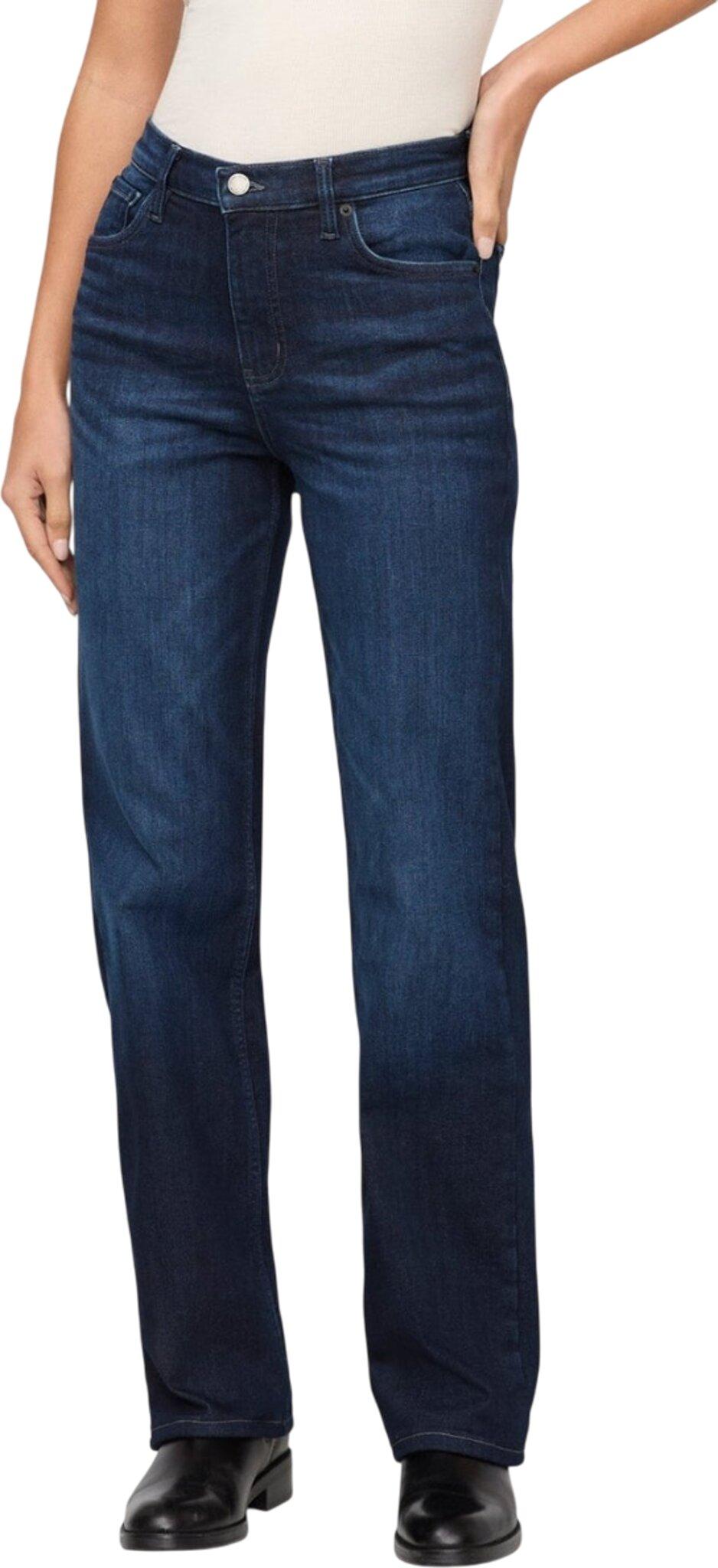 Product gallery image number 2 for product Tech Fleece Denim High Rise Straight Leg Jeans - Women's