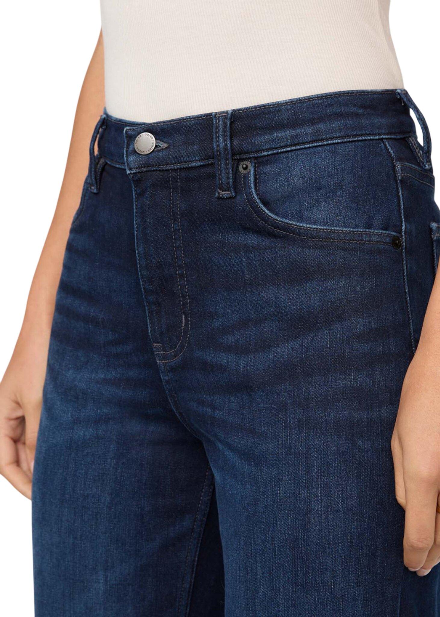 Product gallery image number 3 for product Tech Fleece Denim High Rise Straight Leg Jeans - Women's