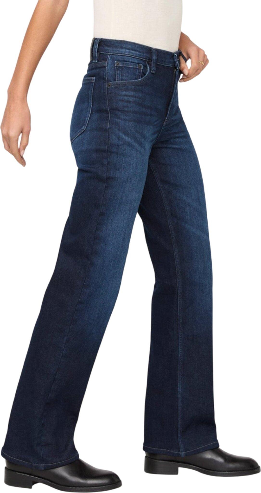 Product gallery image number 4 for product Tech Fleece Denim High Rise Straight Leg Jeans - Women's