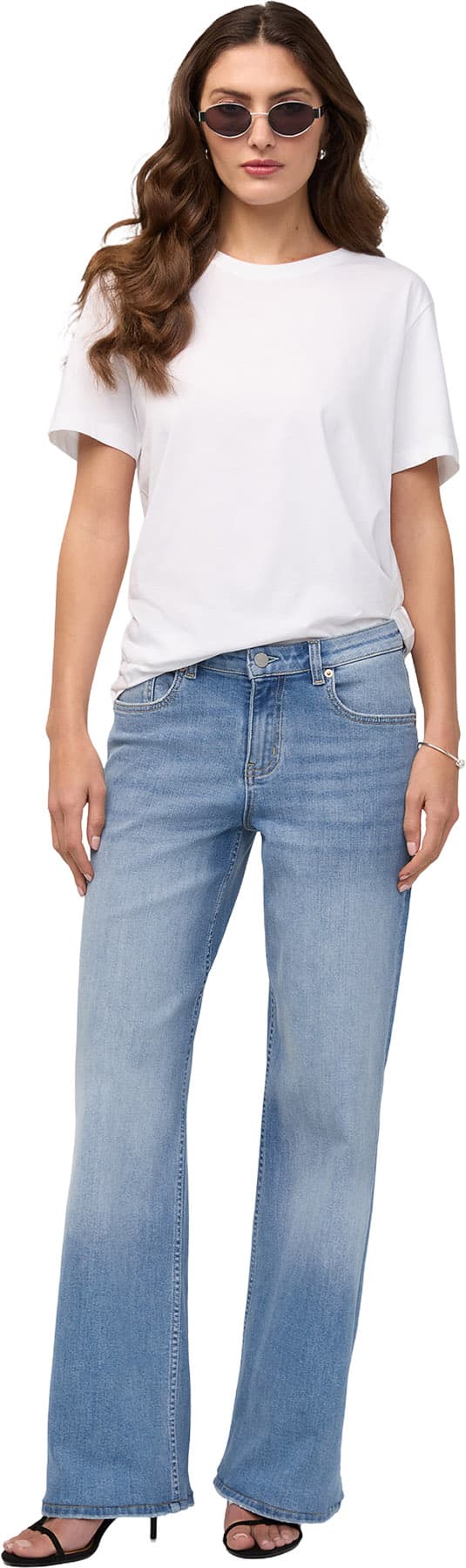 Product gallery image number 3 for product Performance Denim+ Loose Straight Jeans - Women's