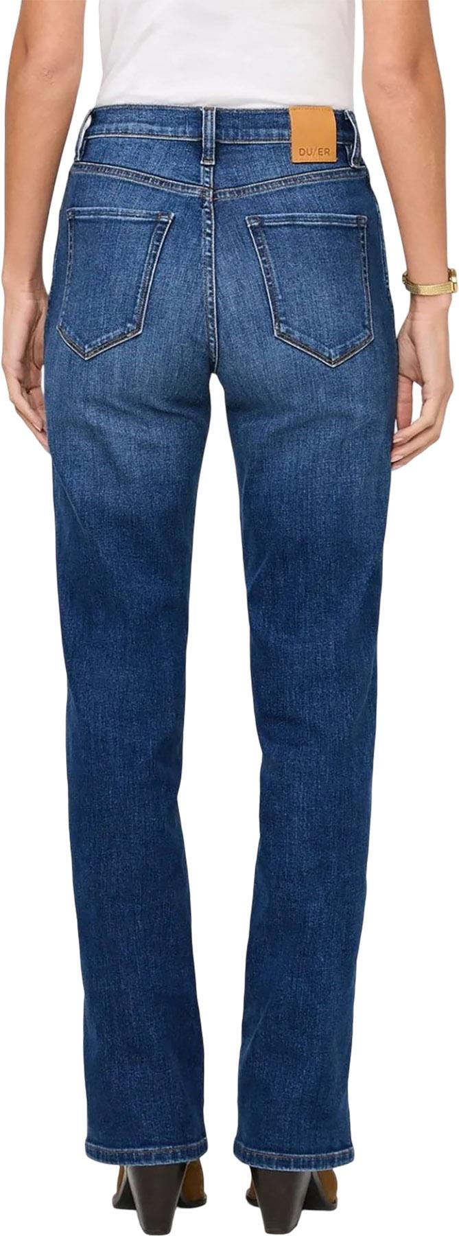 Product gallery image number 5 for product Performance Denim+ High Rise Straight Jeans - Women's