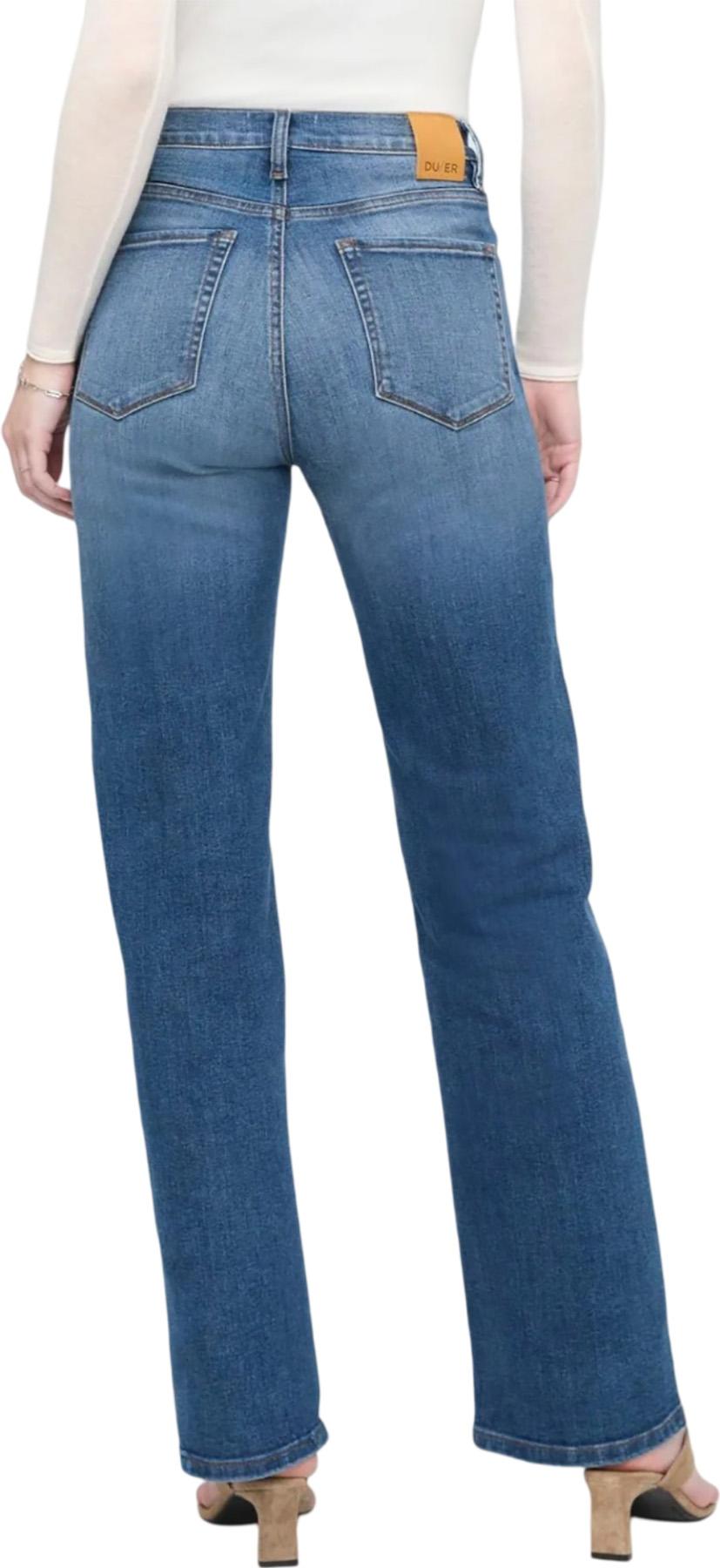 Product gallery image number 2 for product Performance Denim+ High Rise Straight Jeans - Women's