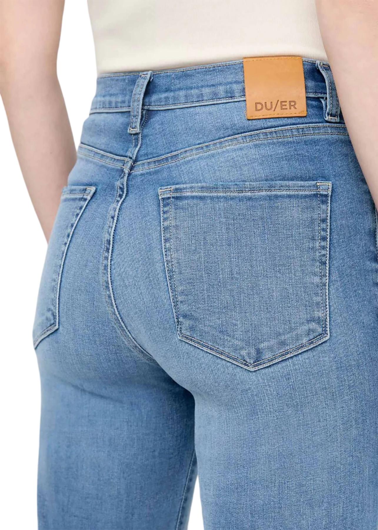 Product gallery image number 3 for product Performance Denim+ High Rise Straight Jeans - Women's