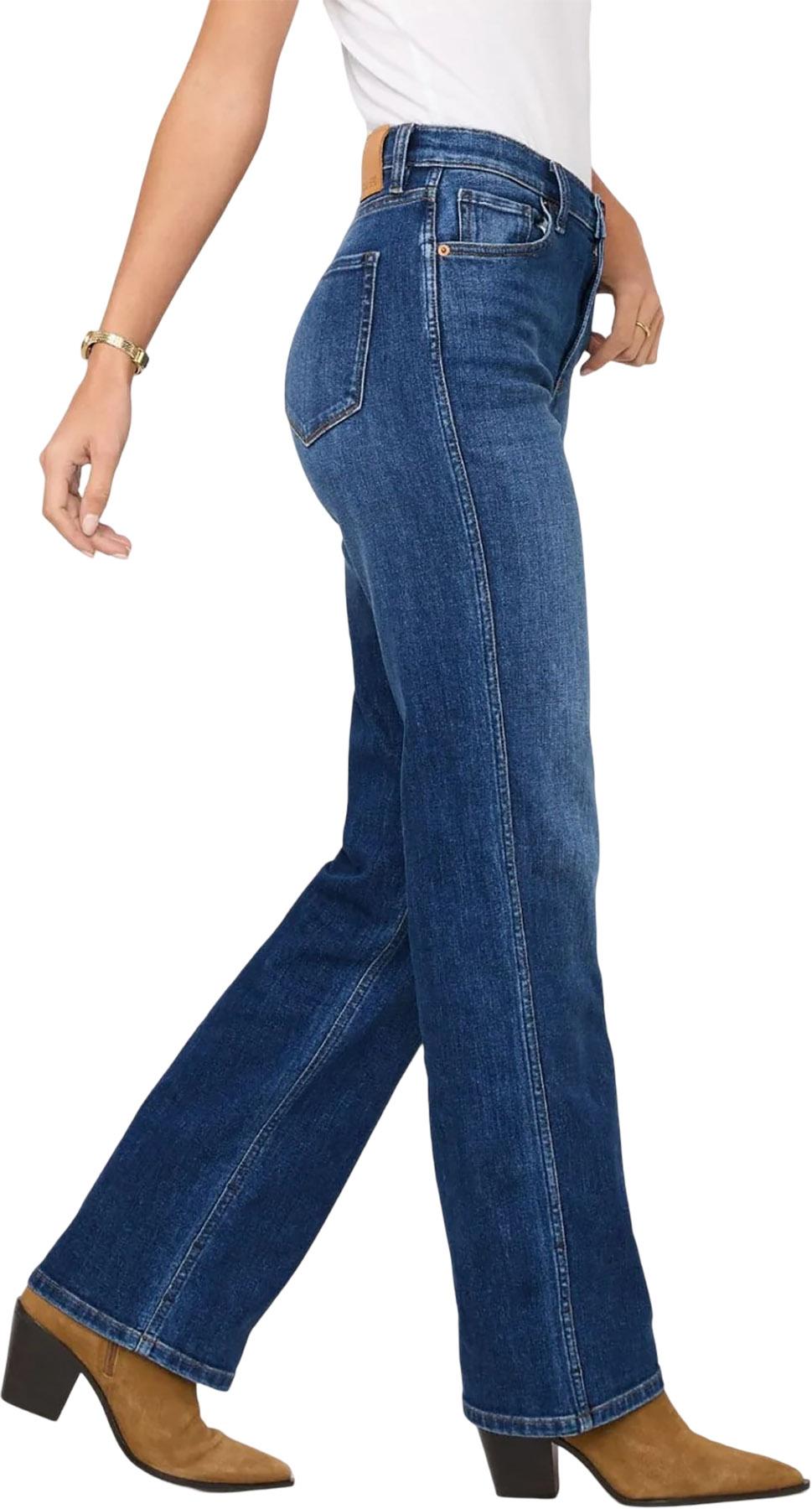 Product gallery image number 4 for product Performance Denim+ High Rise Straight Jeans - Women's