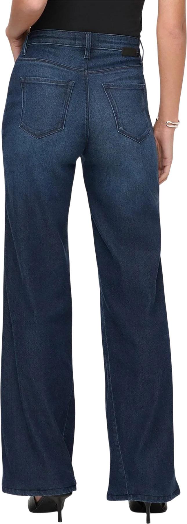 Numéro de l'image de la galerie de produits 5 pour le produit Jean évasé taille haute No Sweat Denim - Femme