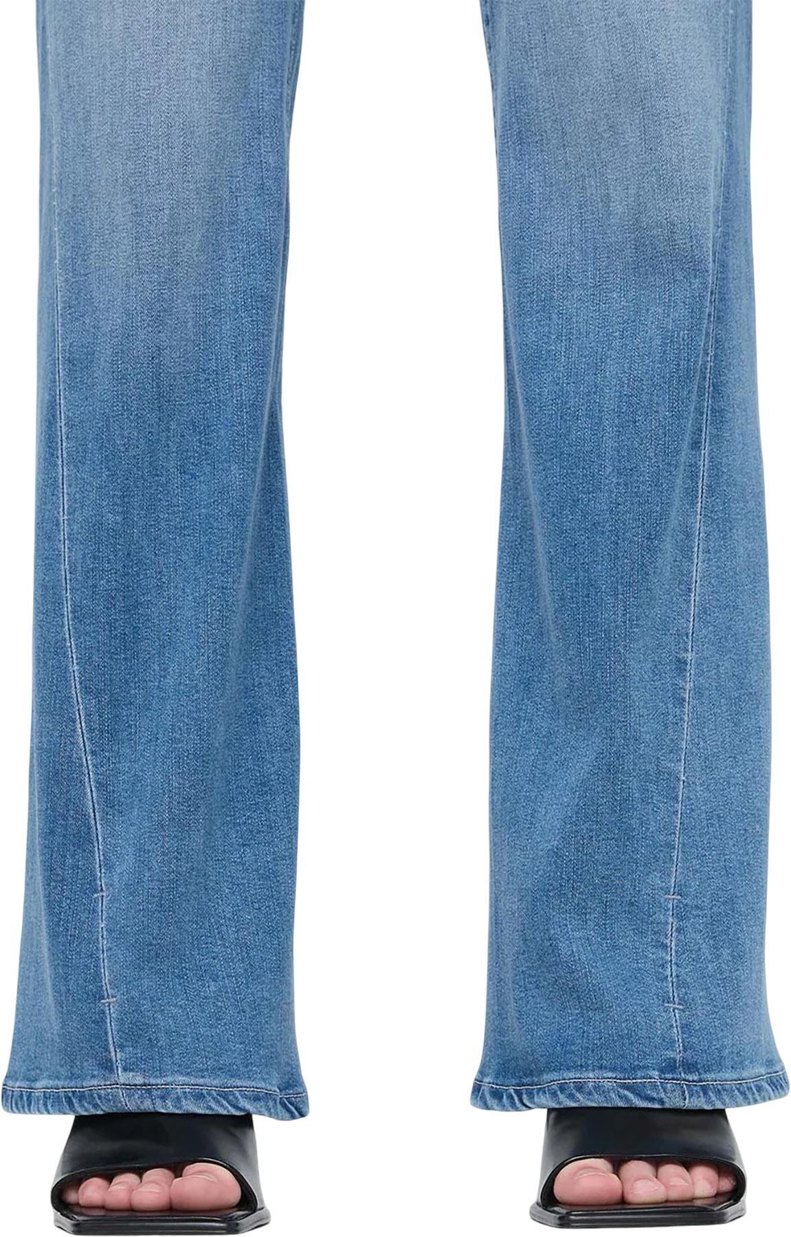 Product gallery image number 2 for product No Sweat Denim High Rise Wide Leg Jeans - Women's