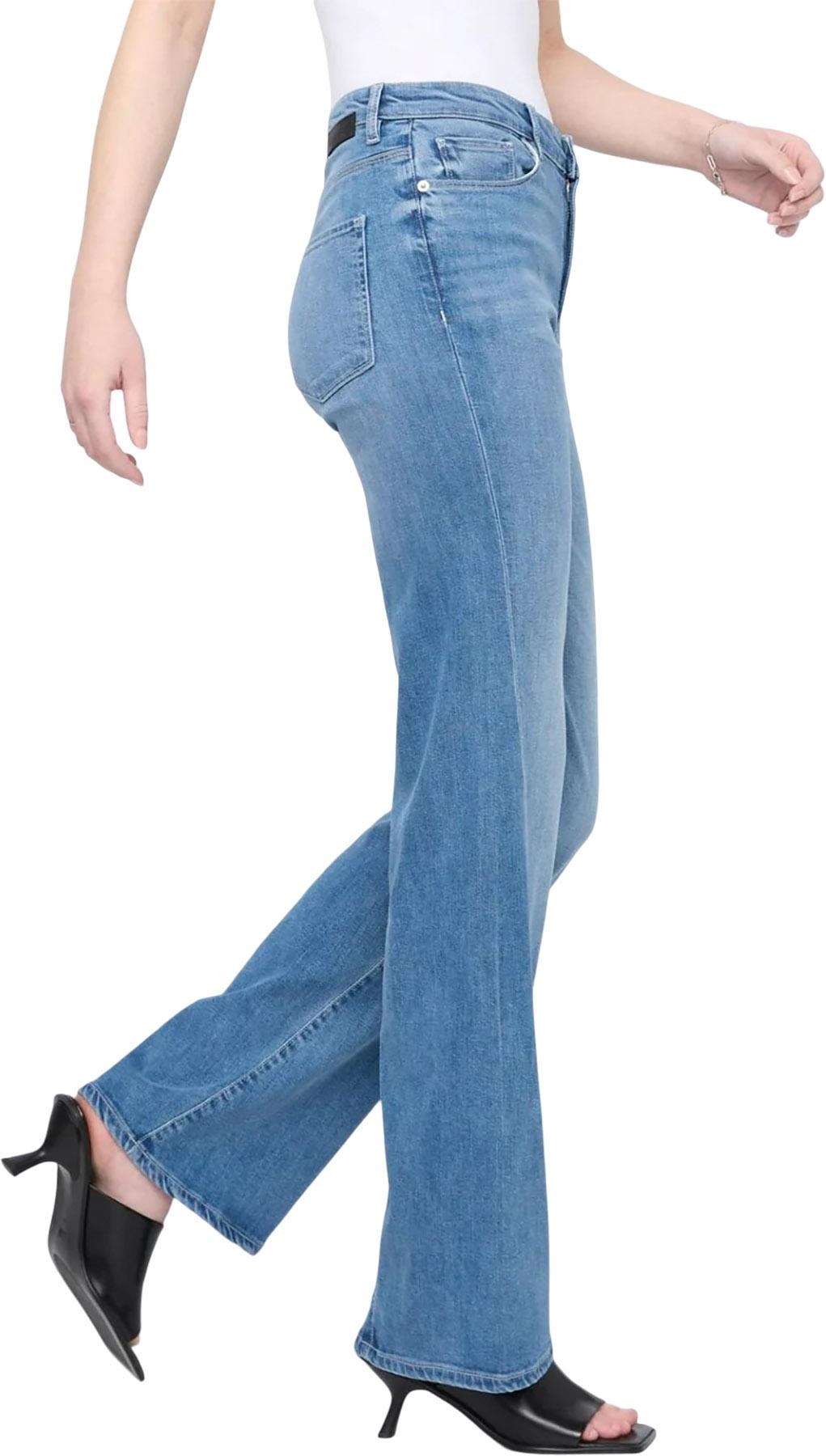 Product gallery image number 4 for product No Sweat Denim High Rise Wide Leg Jeans - Women's