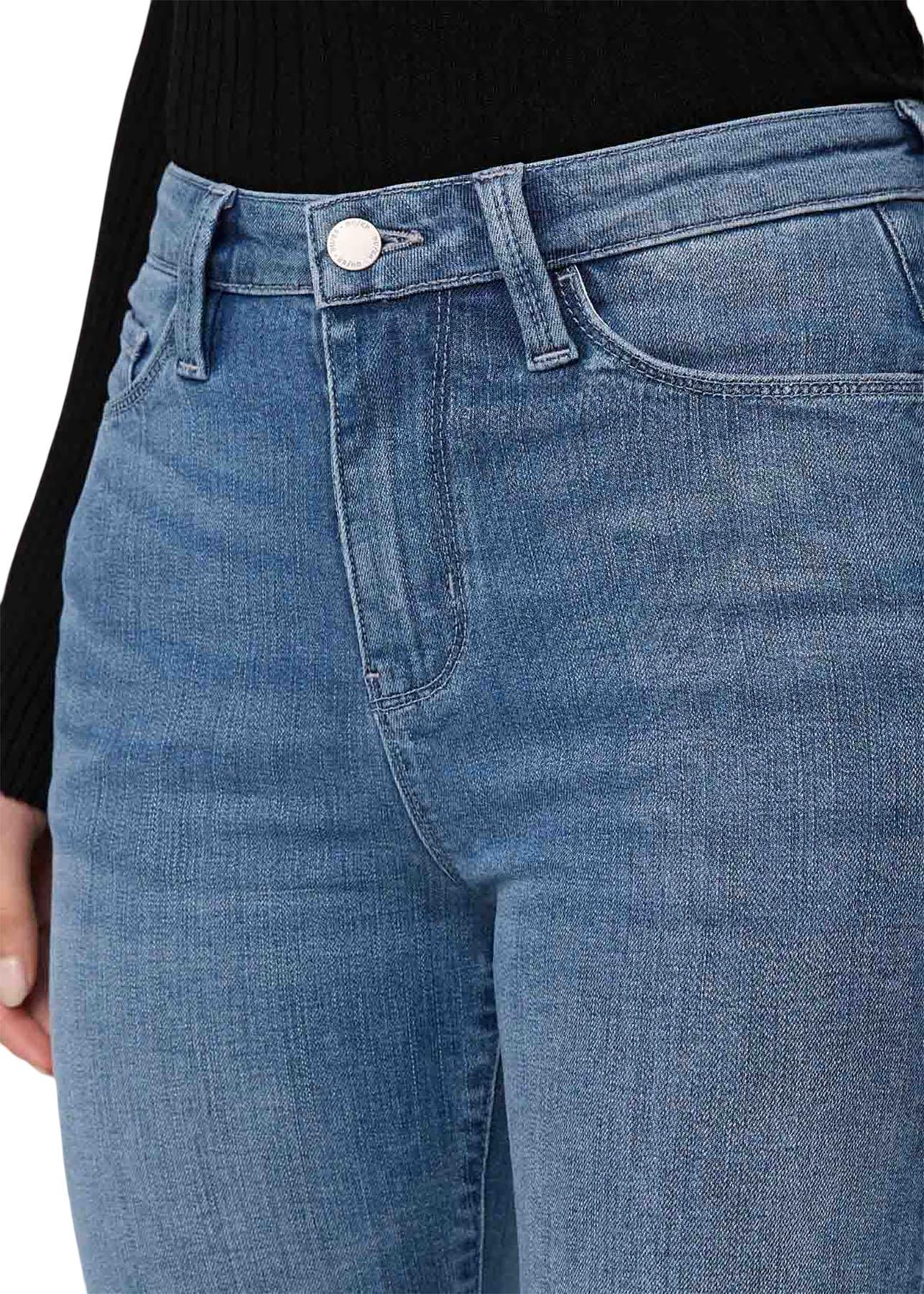 Product gallery image number 6 for product No Sweat Denim High Rise Slim Straight Jeans - Women's