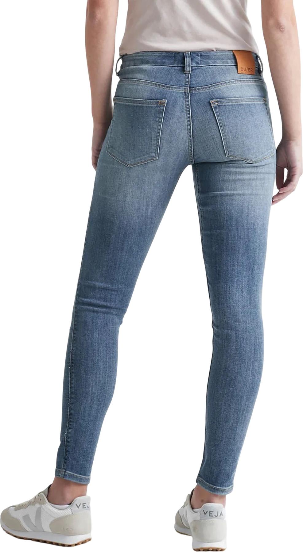 Numéro de l'image de la galerie de produits 2 pour le produit Jean moulant à taille mi-haute Performance Denim - Femme