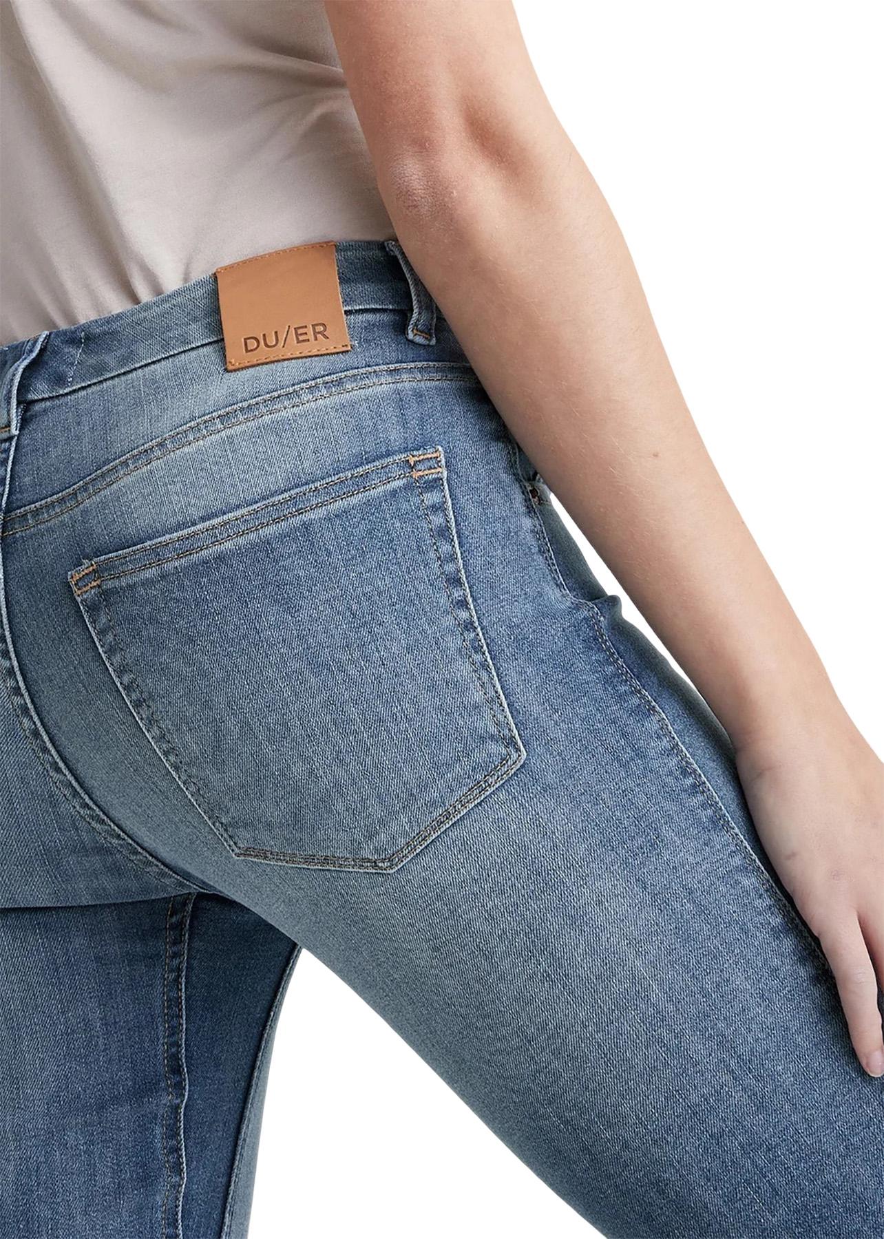 Numéro de l'image de la galerie de produits 4 pour le produit Jean moulant à taille mi-haute Performance Denim - Femme