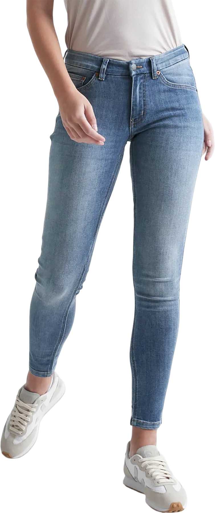 Image de produit pour Jean moulant à taille mi-haute Performance Denim - Femme