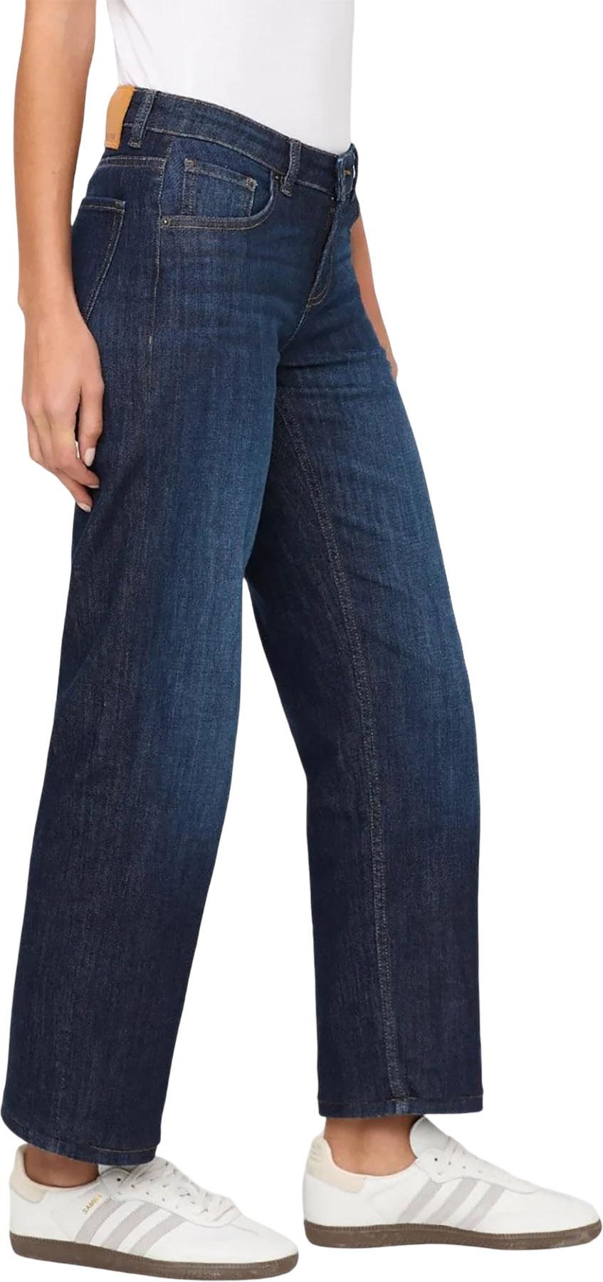 Product gallery image number 2 for product Performance Denim Mid Rise Straight Jeans - Women's