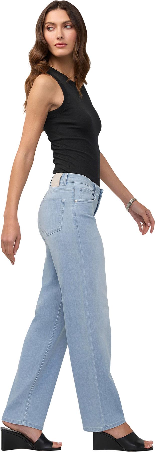 Product gallery image number 3 for product Performance Denim Mid Rise Straight Jeans - Women's