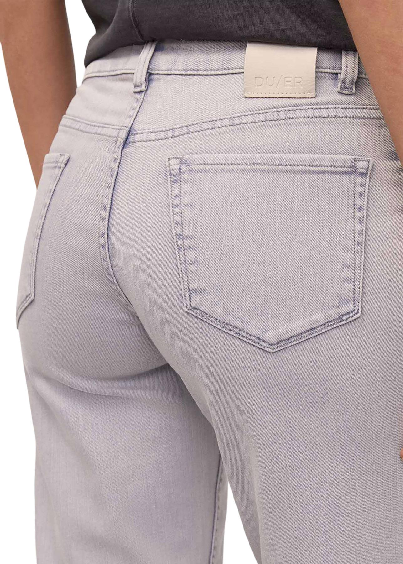 Product gallery image number 4 for product Performance Denim Mid Rise Straight Jeans- Women's