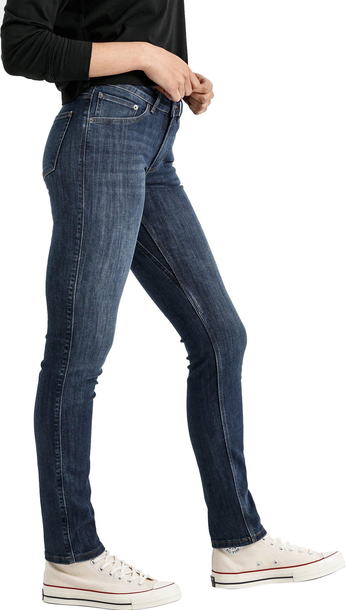 Product gallery image number 2 for product Performance Denim Slim Straight Jeans - Women's
