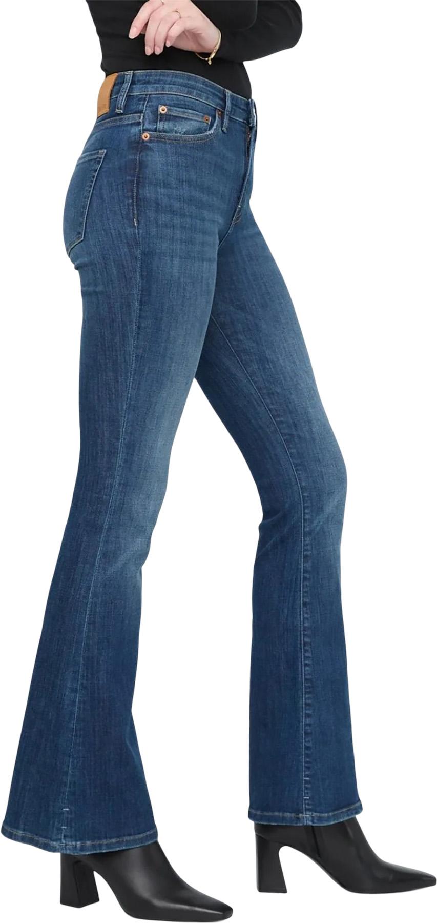 Numéro de l'image de la galerie de produits 5 pour le produit Jean évasé à taille haute Performance Denim - Femme
