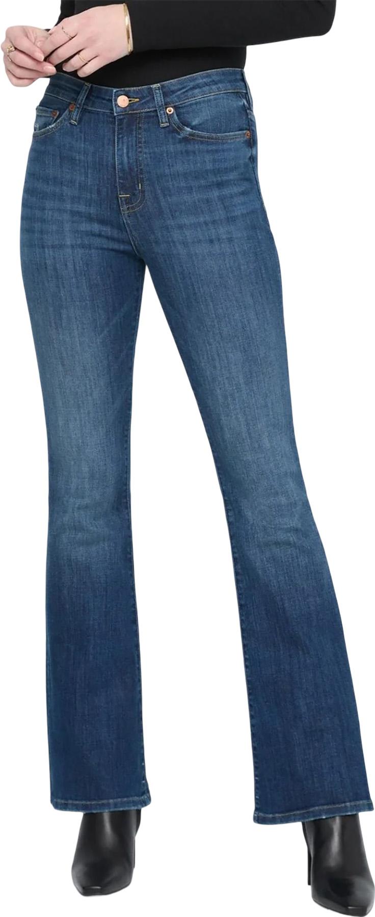 Image de produit pour Jean évasé à taille haute Performance Denim - Femme