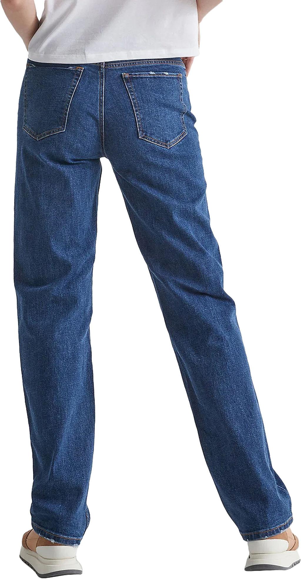 Product gallery image number 3 for product Midweight Performance Denim Loose Straight Jean - Women's
