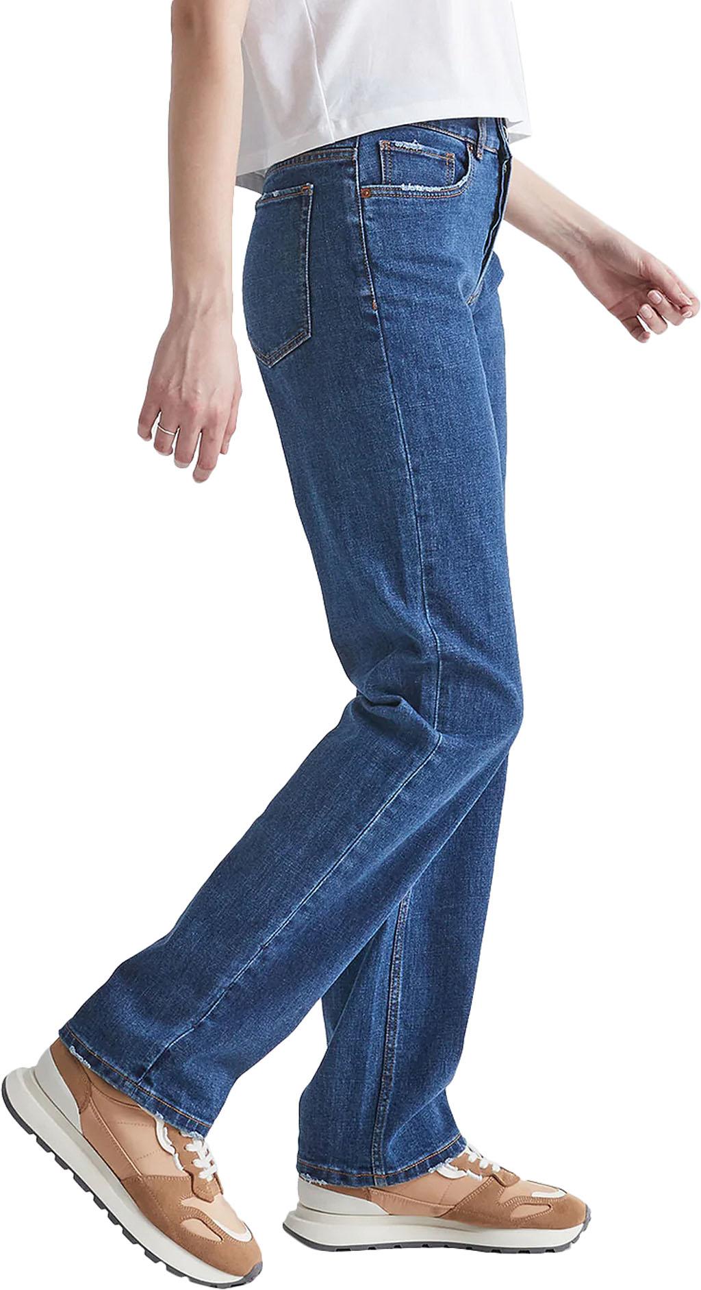 Product gallery image number 6 for product Midweight Performance Denim Loose Straight Jean - Women's
