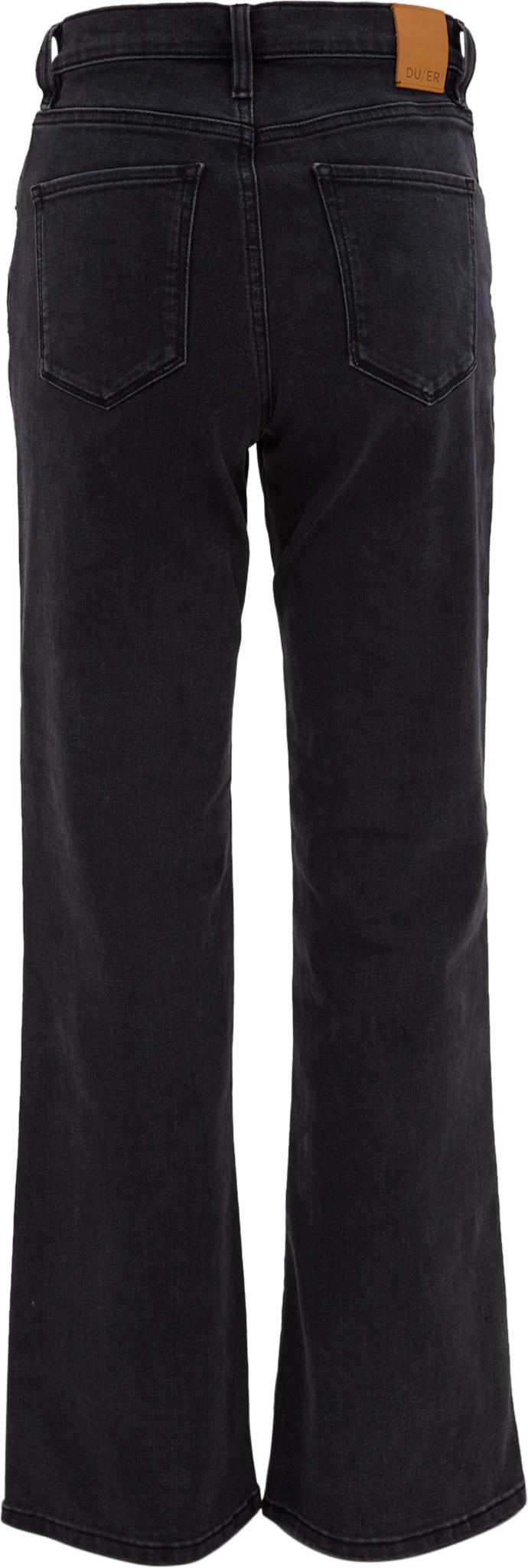 Product gallery image number 3 for product Performance Denim Midweight High Rise Wide Leg Jeans - Women's