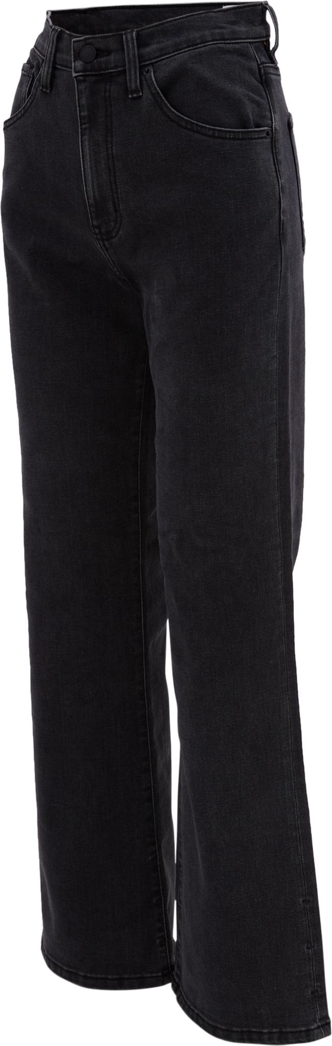 Product gallery image number 2 for product Performance Denim Midweight High Rise Wide Leg Jeans - Women's