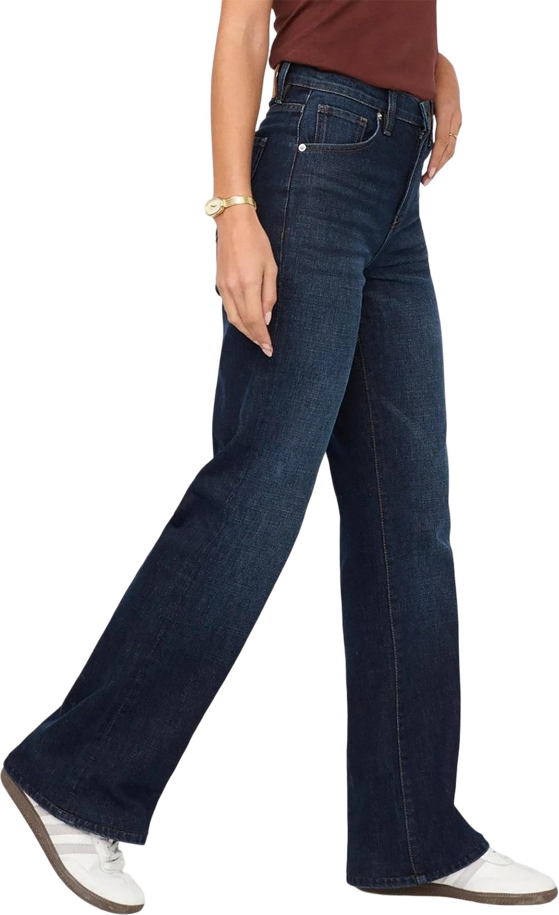 Product gallery image number 4 for product Midweight Denim Wide Leg Zip Fly Jeans - Women's