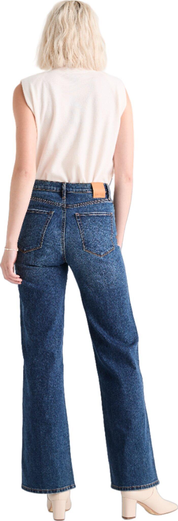 Product gallery image number 3 for product Midweight Performance Denim Wide Leg Jean - Women's