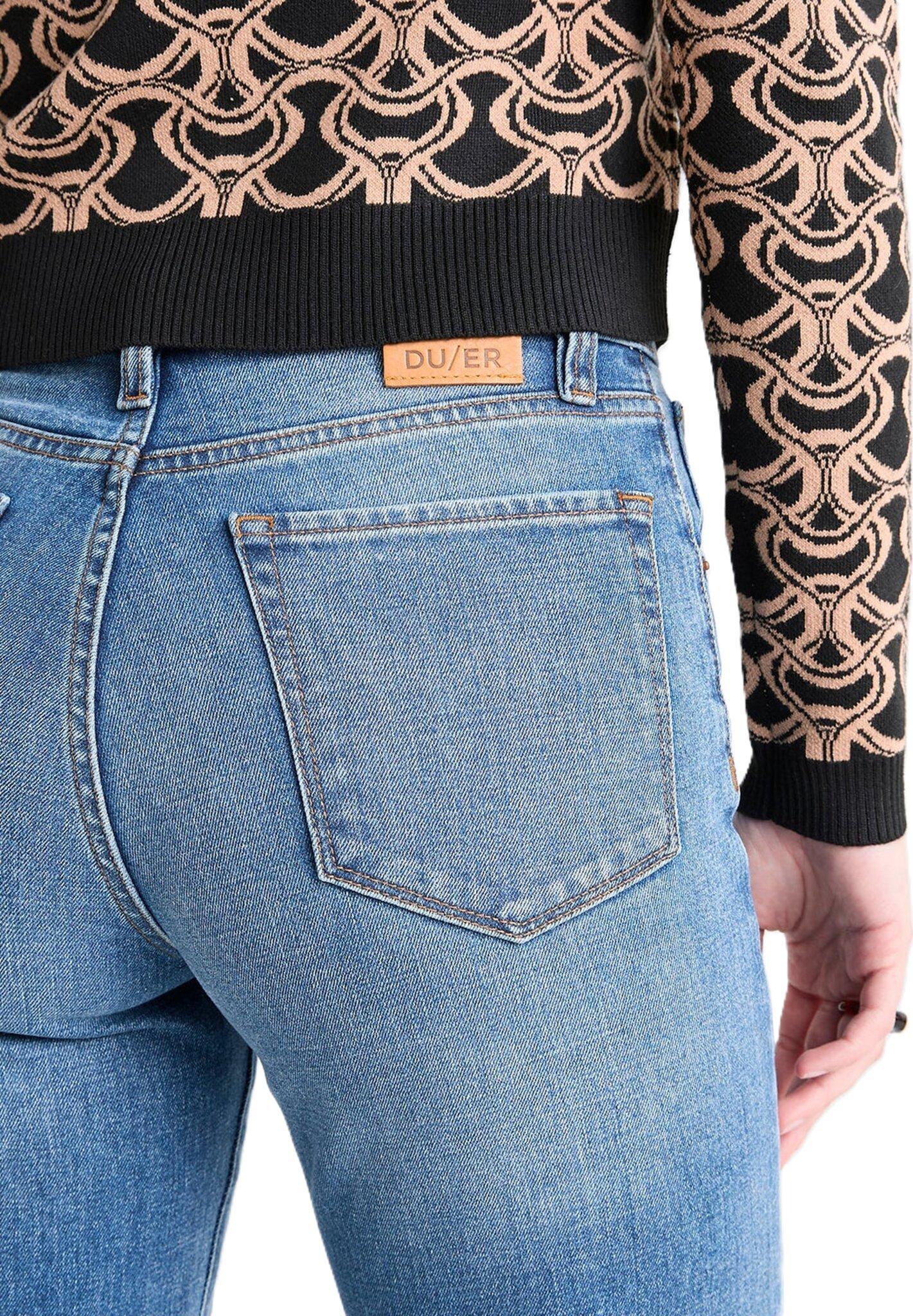 Product gallery image number 2 for product Midweight Performance Denim Wide Leg Jean - Women's