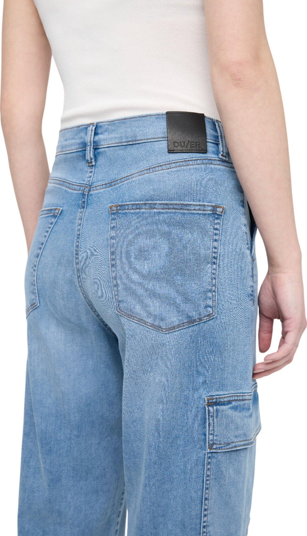 Product gallery image number 2 for product Performance Denim Lite High Rise Cargo Pants - Women's