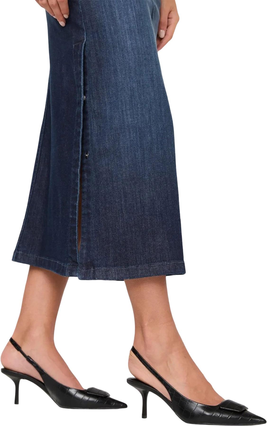 Product gallery image number 4 for product Performance Denim Slit Skirt - Women's