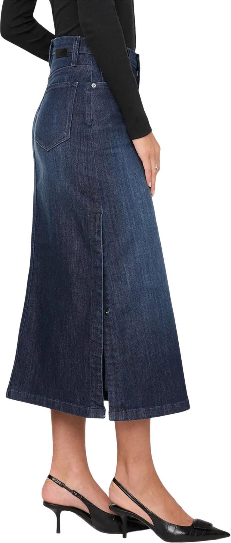 Product gallery image number 6 for product Performance Denim Slit Skirt - Women's