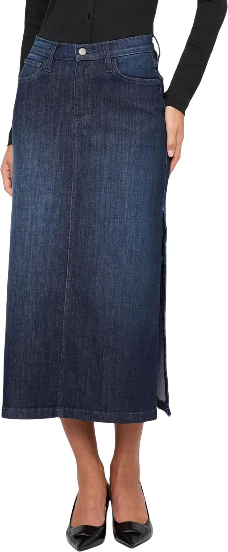 Product gallery image number 1 for product Performance Denim Slit Skirt - Women's