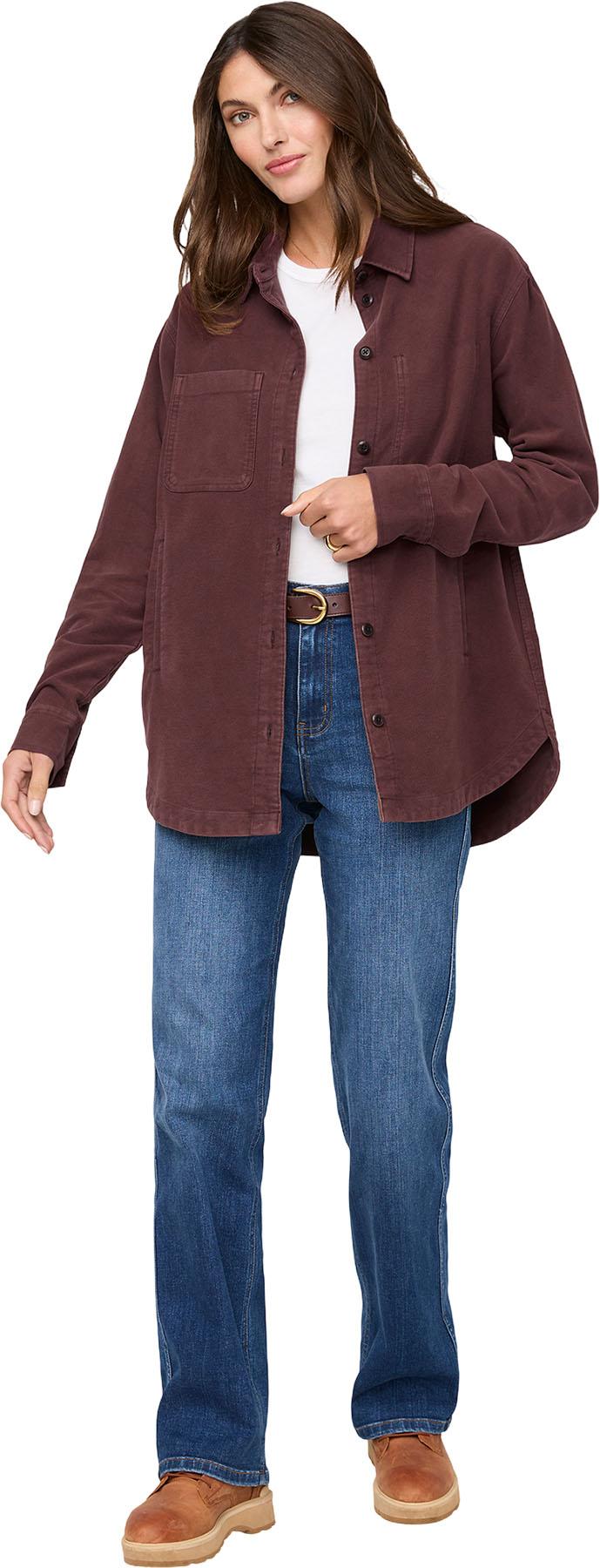 Product gallery image number 4 for product No Sweat Moleskin Overshirt - Women's