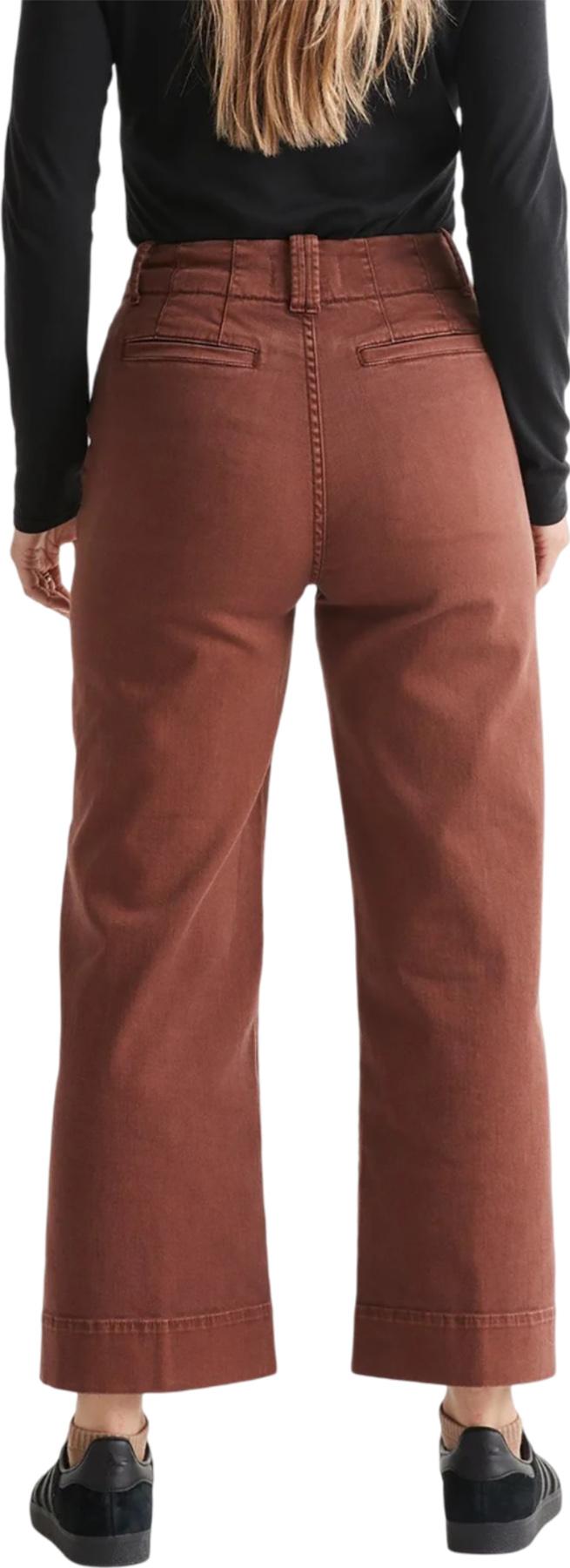 Numéro de l'image de la galerie de produits 2 pour le produit Pantalon taille haute LuxTwill - Femme