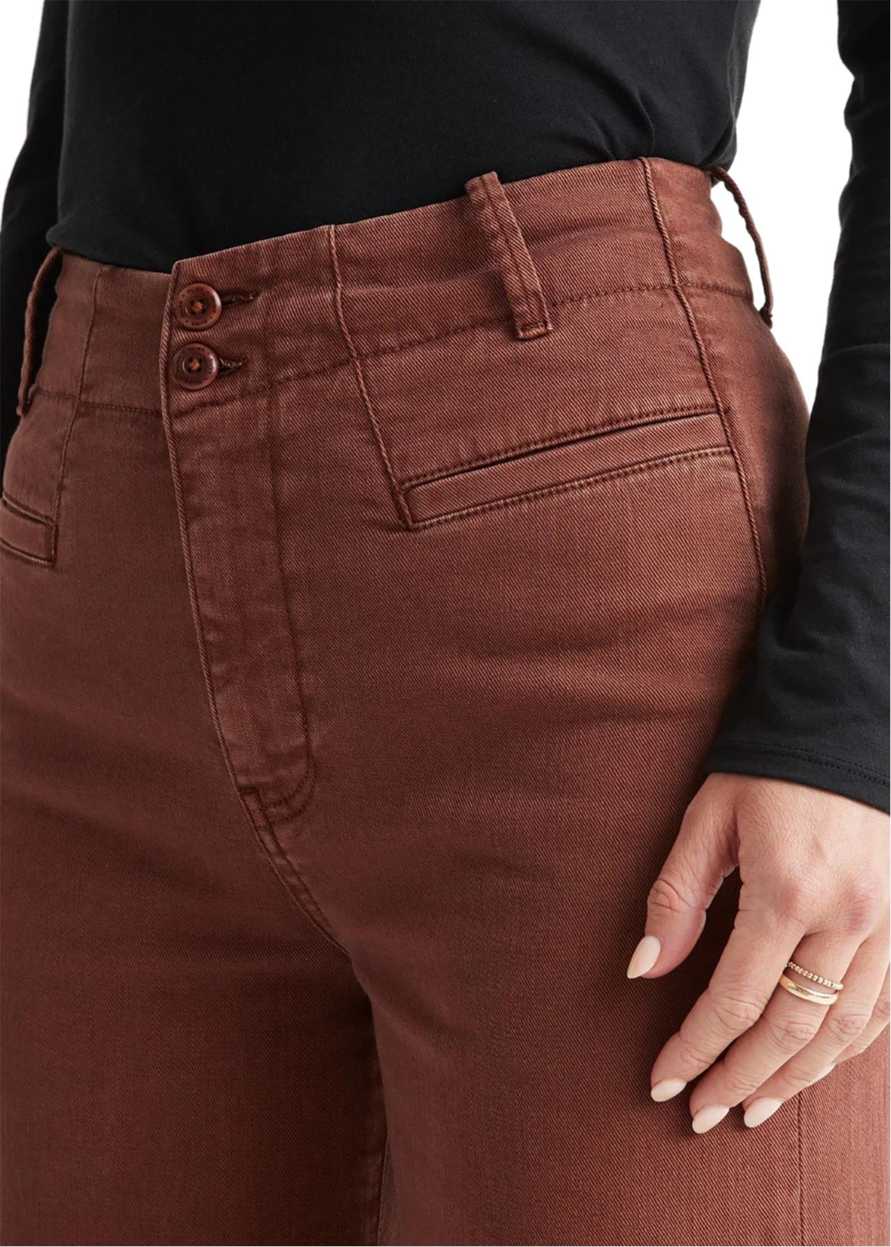 Numéro de l'image de la galerie de produits 4 pour le produit Pantalon taille haute LuxTwill - Femme